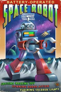 Lantern Press Image of the Day: Space Robot 1 Space_Robot