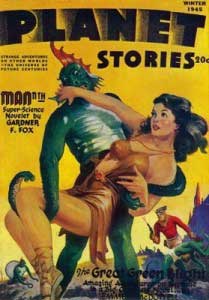 Lantern Press Image of the Day: Planet Stories Magazine Cover 1 Lantern_Press_-_Planet_Stories_Magazine_Cover