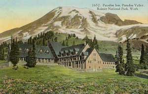 Lantern Press Image of the Day: Paradise Inn, Mt. Rainier National Park 1 Paradise_Inn_Mount_Rainier_National_Park